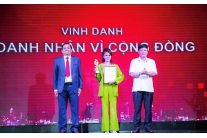 VINH DANH DOANH NHÂN VÌ CỘNG ĐỒNG